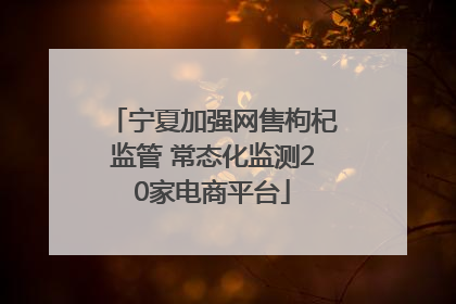 宁夏加强网售枸杞监管 常态化监测20家电商平台